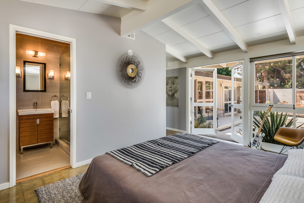 Master Bedroom, Cliff May Rancho