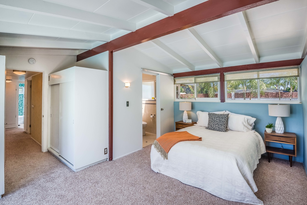 Master bedroom, Cliff May Rancho