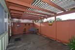 Patio off of kitchen